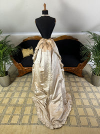 Antique Bustle Dress Skirt, ca. 1880