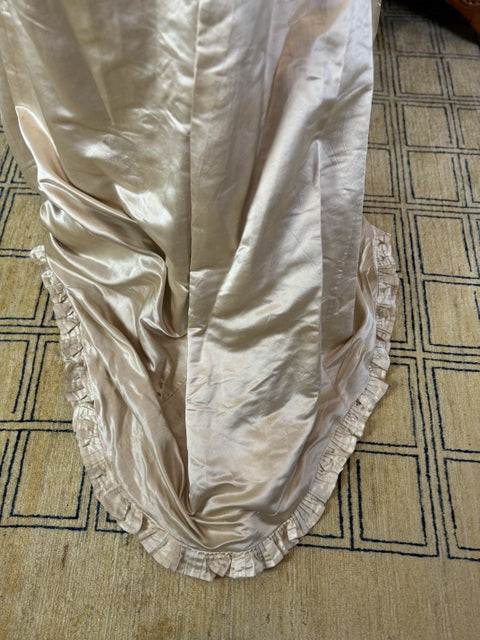 Antique Bustle Dress Skirt, ca. 1880