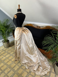 Antique Bustle Dress Skirt, ca. 1880