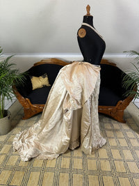 Antique Bustle Dress Skirt, ca. 1880