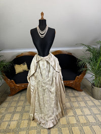 Antique Bustle Dress Skirt, ca. 1880