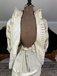 MISS DAVIES Princess Style Wedding Dress, England, ca. 1878