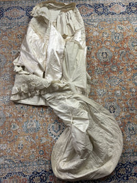 MISS DAVIES Princess Style Wedding Dress, England, ca. 1878