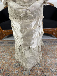 MISS DAVIES Princess Style Wedding Dress, England, ca. 1878