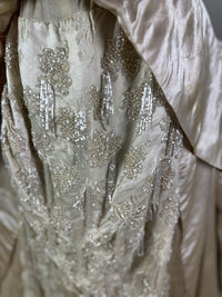 Antique Bustle Dress Skirt, ca. 1880