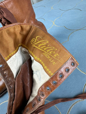Bottes à lacets STILLER, Berlin, vers 1906