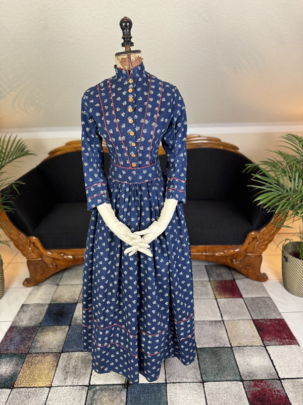 Robe de jour, années 1880 – ANTIQUE GOWN - Main Image