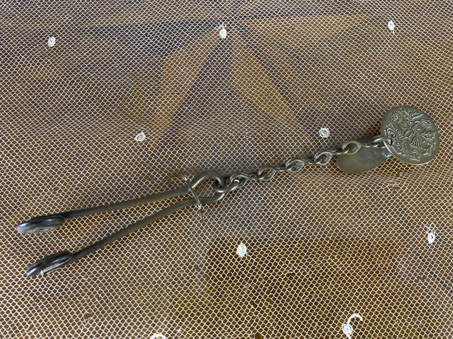 Skirt Lifter, late 1870s