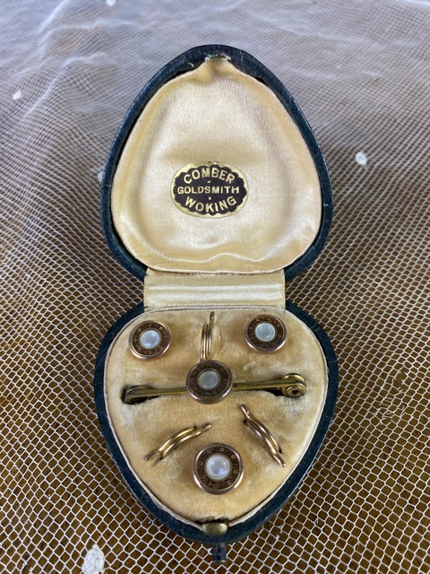 antique edwardian buttons 1905