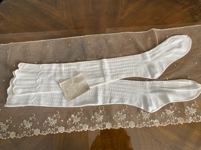 antique stockings 1879