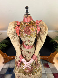 Antique Magnificent Reception Dress, ca. 1895