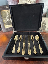 Gilded Silver Cutlery, Rococo Service, Emperor Wilhelm II