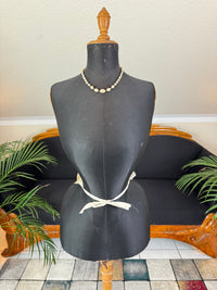 Antique Five‑Coil Bustle, 1880s – Cotton and Steel Coil Victorian Support