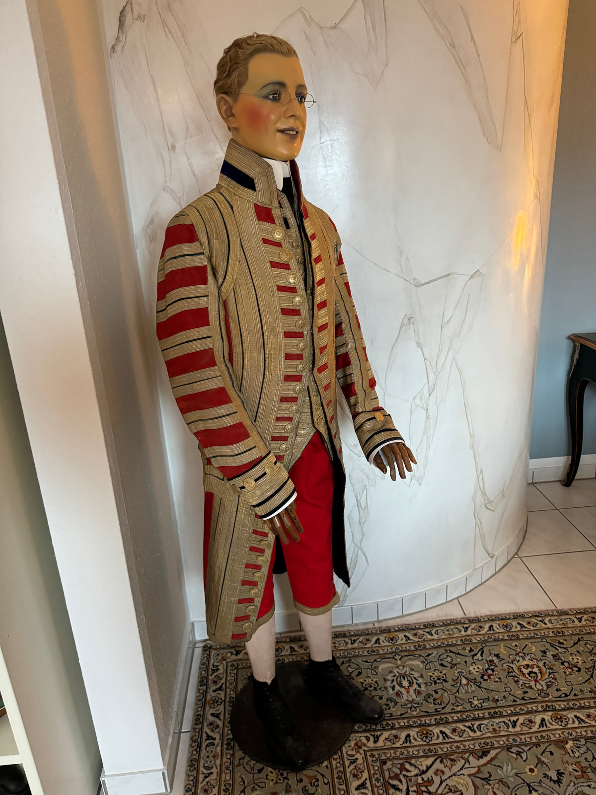 Authentic 19th Century Royal Hanoverian Uniform – Footman’s Livery with Gold Braid