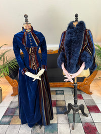 Winter Visiting Gown, America, ca. 1885 // Winter-Besuchskleid, Amerika, ca. 1885