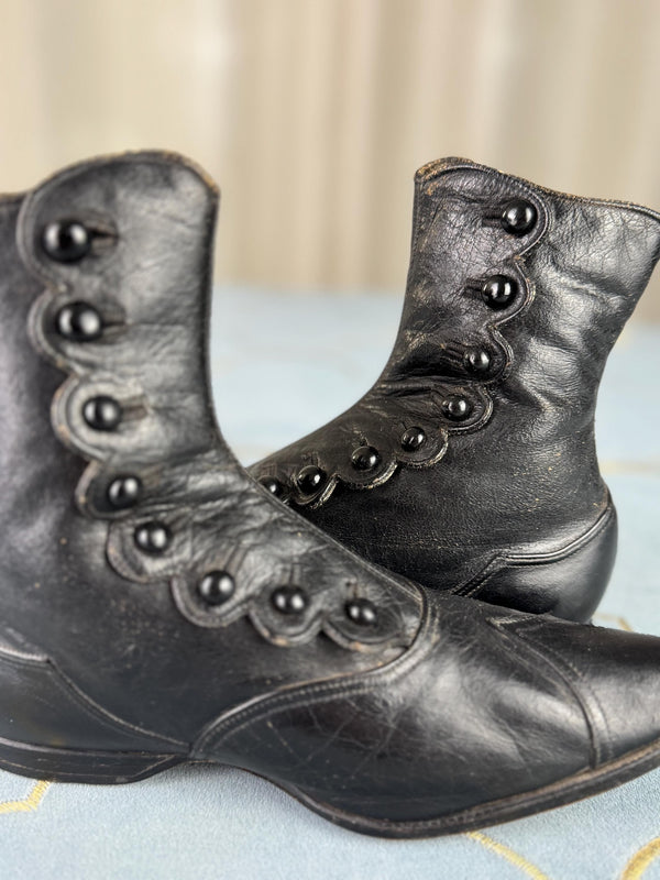 Unworn Button Boots, ca. 1897