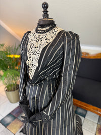 Antique Victorian Afternoon Dress for an Elderly Lady, ca. 1898