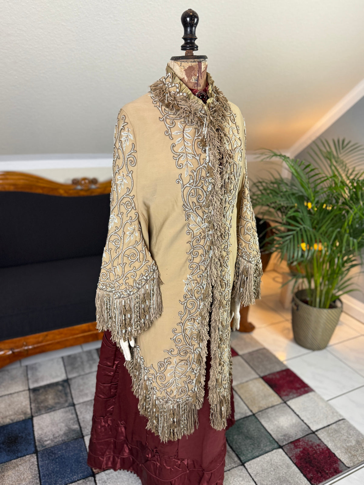 Antique Embroidered Dolman, ca. 1880