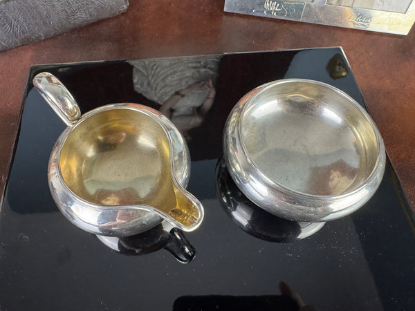 Silver Milk Jug and Sugar Bowl from the Table of Emperor Wilhelm II – Dated 1897 and 1899