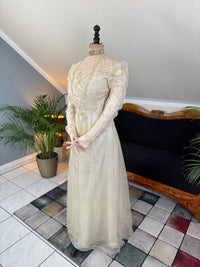 Antique Edwardian Festive Dress, ca. 1908