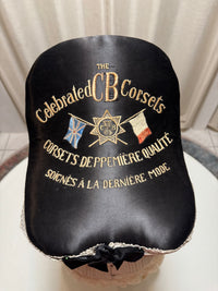 Extremely Rare CB Corset Display, ca. 1880 – Original Victorian Corset Under Glass Dome