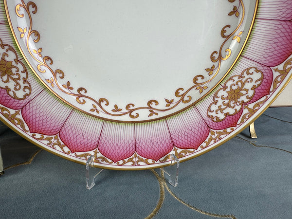 Damascus Service Serving Plate, Kaiser Wilhelm II, dated 1906