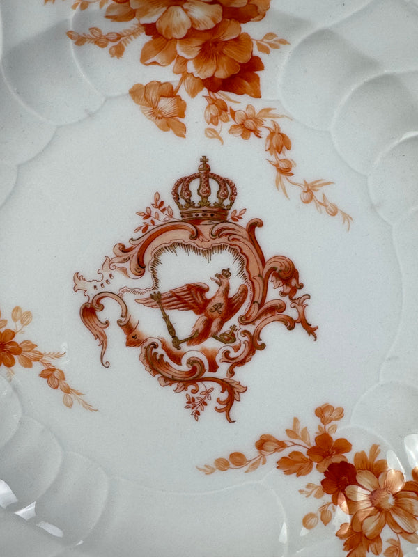 Neuosier Dinner Plate, Kaiser Wilhelm II, dated 1911