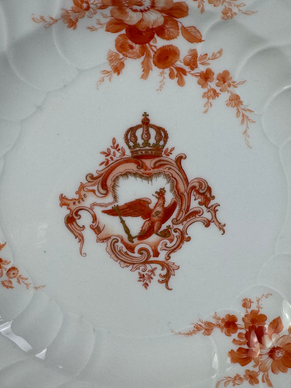 Neuosier Dinner Plate, Kaiser Wilhelm II, dated 1912