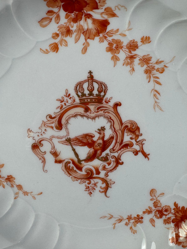 Neuosier Dinner Plate, Kaiser Wilhelm II, dated 1908