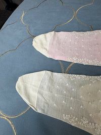 ROYAL Stockings, from the estate of Duchess Maria Immakulata of Württemberg, born Archduchess of Austria, 1900