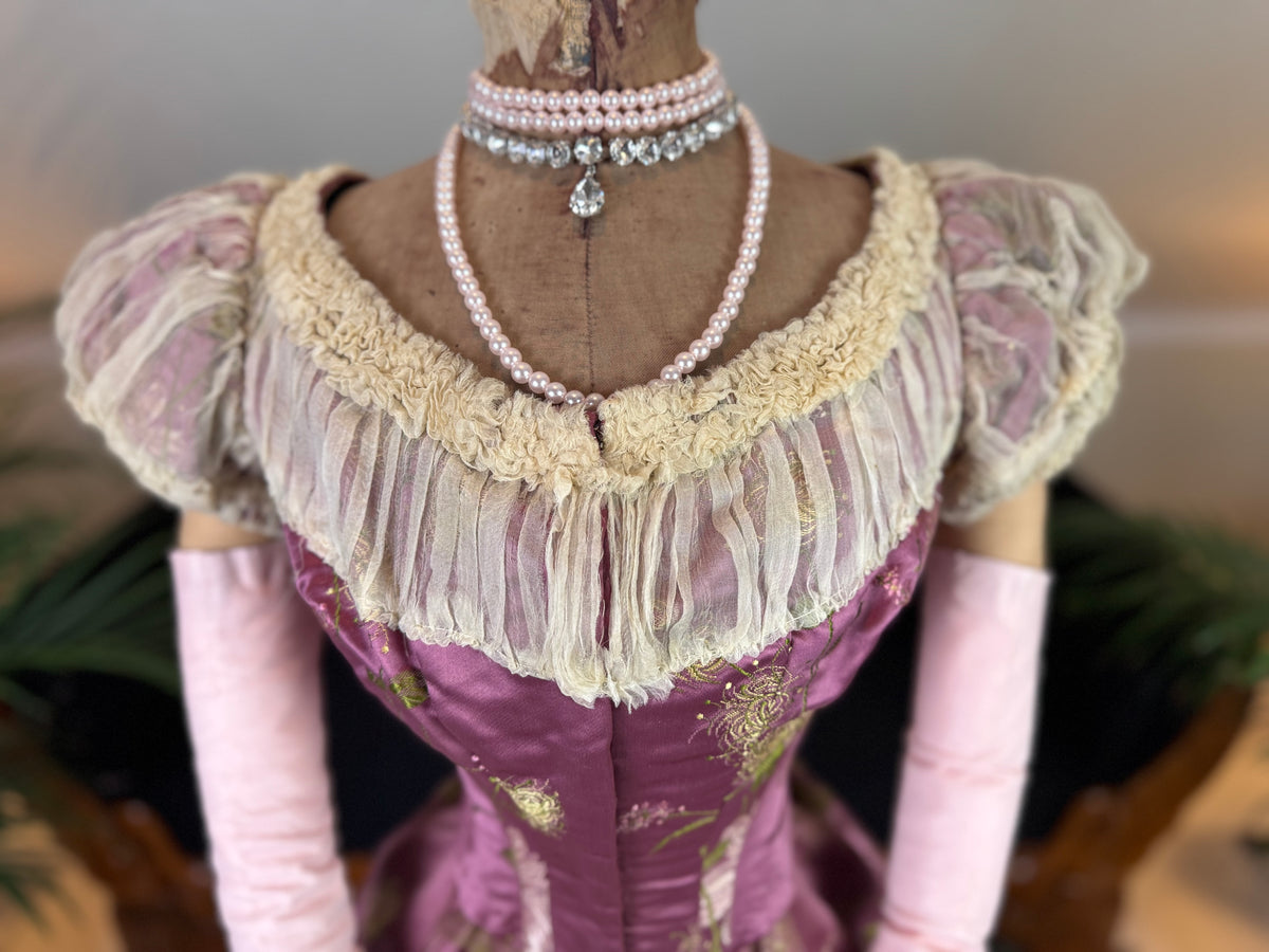 Antique Victorian Ball Gown, ca. 1895