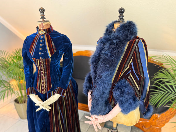 Winter Visiting Gown, America, ca. 1885 // Winter-Besuchskleid, Amerika, ca. 1885