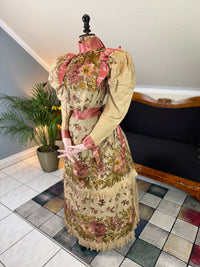 Antique Magnificent Reception Dress, ca. 1895