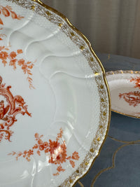 Neuosier Dinner Plate, Kaiser Wilhelm II, dated 1908