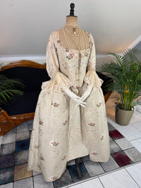 Rococo Robe á L'Anglaise and Petticoat, England, ca. 1770