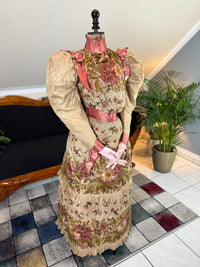Antique Magnificent Reception Dress, ca. 1895