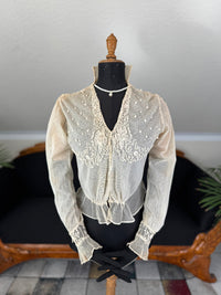 Soutache Appliqué Blouse, ca. 1915