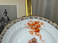 Neuosier Dinner Plate, Kaiser Wilhelm II, dated 1911