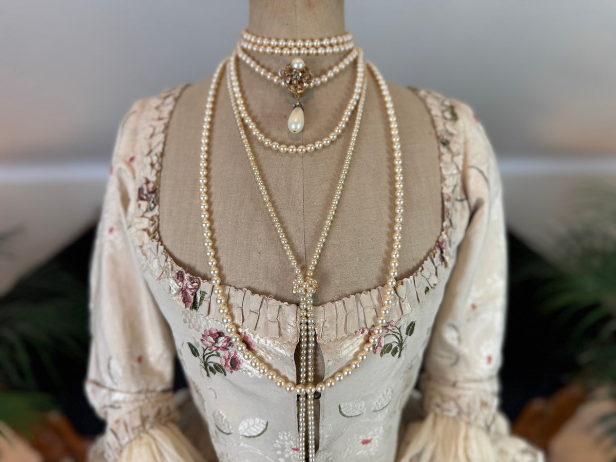 Rococo Robe á L'Anglaise and Petticoat, England, ca. 1770