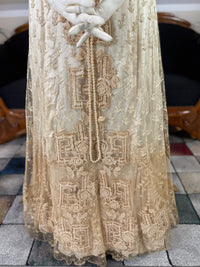 Antique Edwardian Evening Dress, ca. 1906