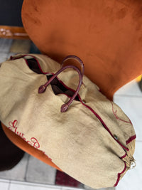Ensemble de voyage victorien en laine avec sac assorti, Allemagne, vers 1898
