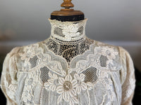 Irish Lace and Whitework Blouse, ca. 1909