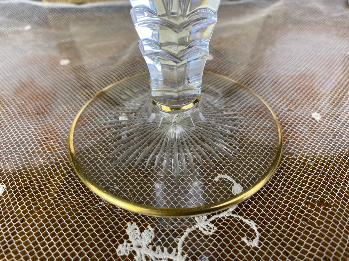 Red Wine Glass, Gräflich Schaffgotsch's Josephinenhütte, Kaiser Wilhelm II, ca. 1912