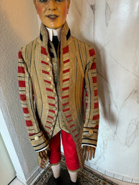 Authentic 19th Century Royal Hanoverian Uniform – Footman’s Livery with Gold Braid