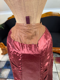 Ensemble de visite victorien antique, vers 1883