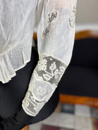 Irish Lace and Whitework Blouse, ca. 1908