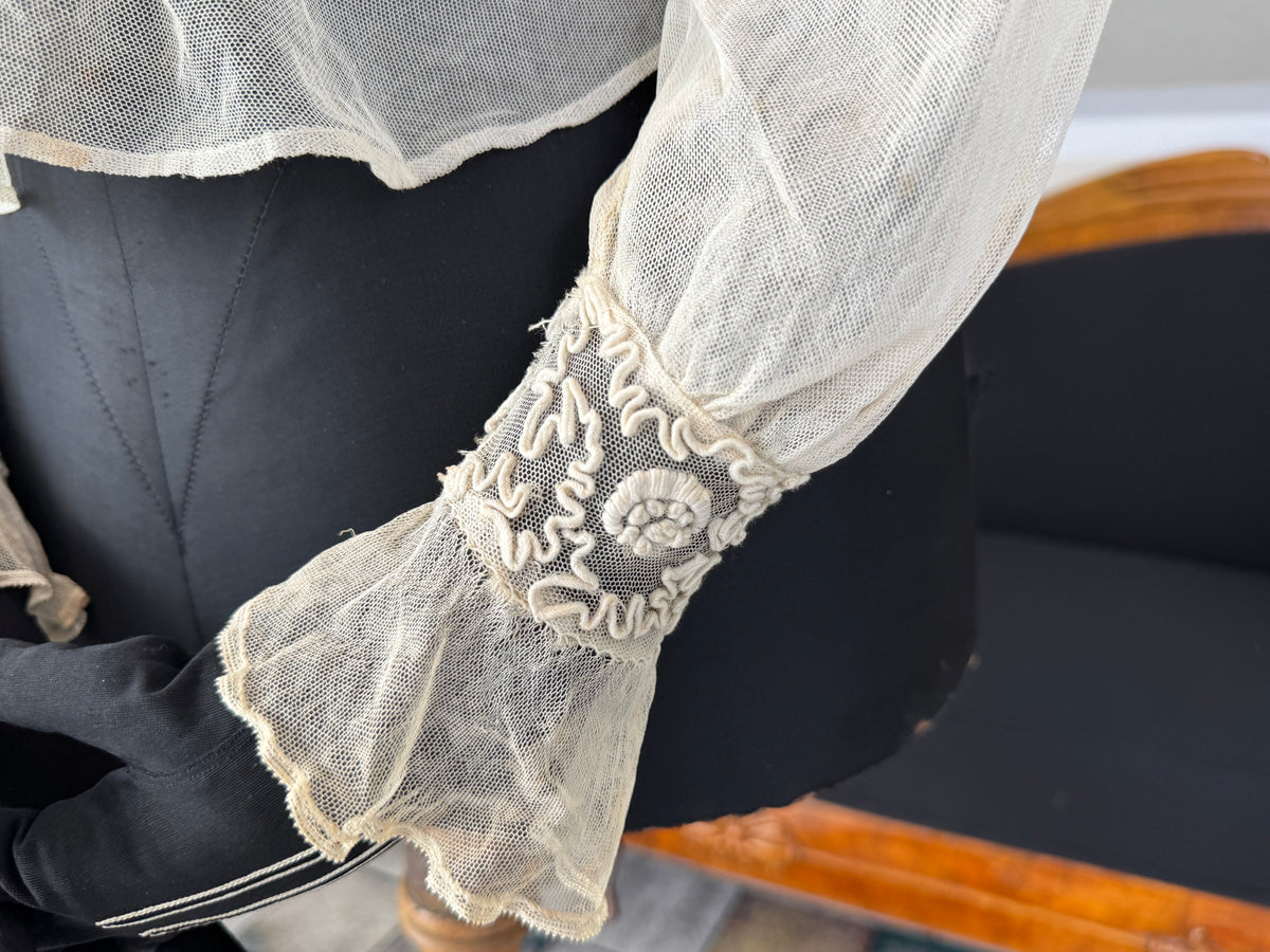 Soutache Appliqué Blouse, ca. 1915