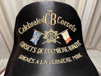 Extremely Rare CB Corset Display, ca. 1880 – Original Victorian Corset Under Glass Dome