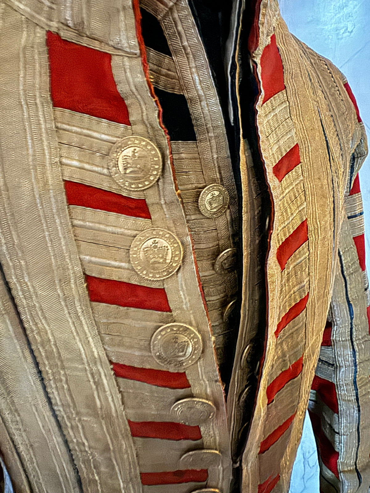 Authentic 19th Century Royal Hanoverian Uniform – Footman’s Livery with Gold Braid