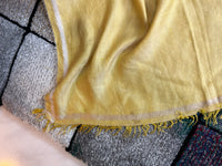 Regency Shawl with Prince of Wales’s Feathers Embroidery, ca. 1805